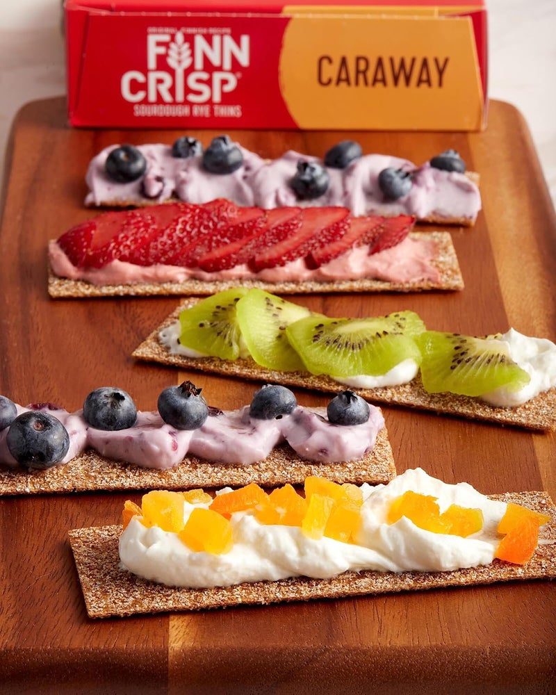 Finn Crisp Sourdough Rye Thins - Caraway Flavor - Image 3